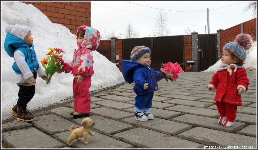 Ура! Весна! 8 Марта — Куклы Heidi Plusczok (Хайди/Хейди Плюсчок) — фото