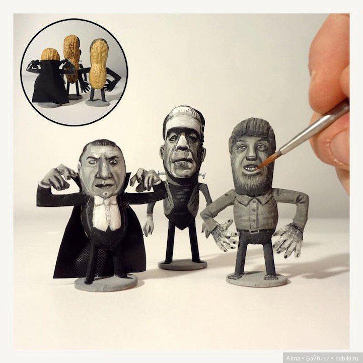 Причудливые фигурки из арахиса Steve Casino (фото 7)