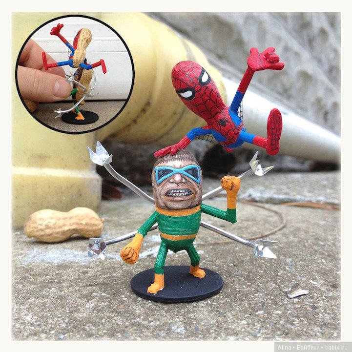 Причудливые фигурки из арахиса Steve Casino (фото 5)