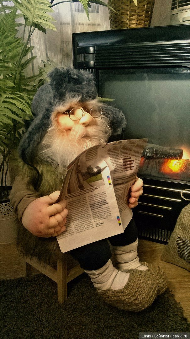 Домовые. Куклы из капрона (фото 9)