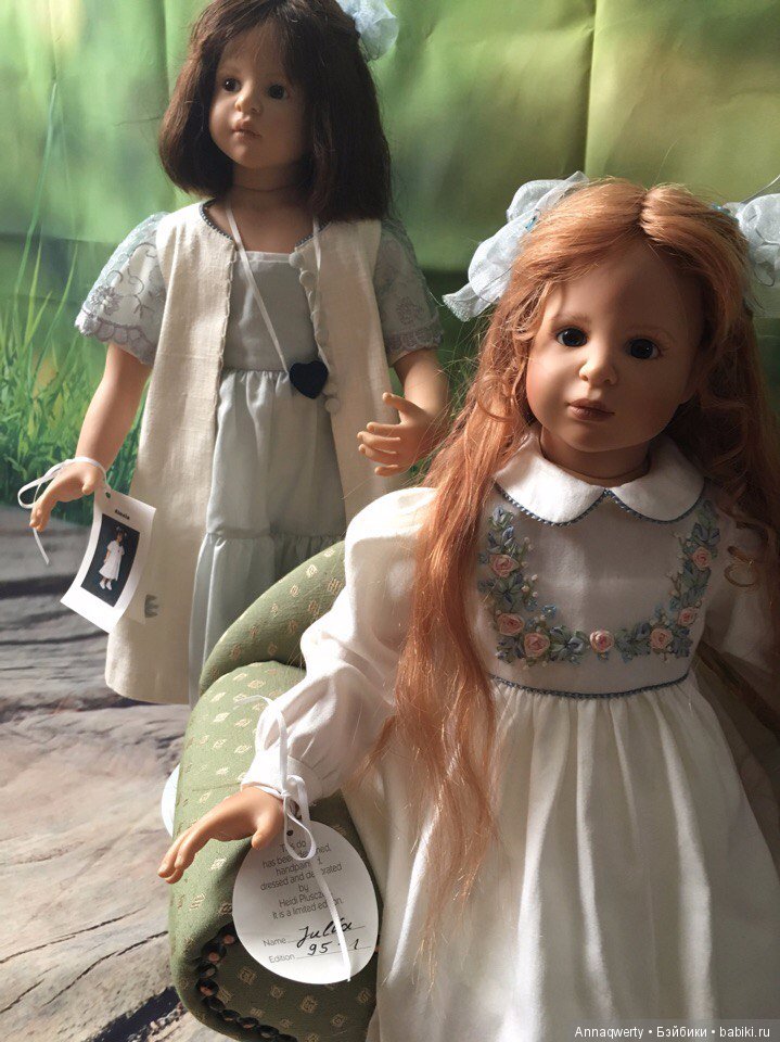 Юленька и Алексия от фрау Плющок