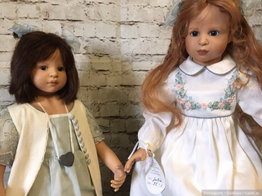 Юленька и Алексия от фрау Плющок