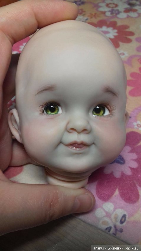 Стеклянные глазки. Авторская кукла Кондрашовой Ирины (фото 7)