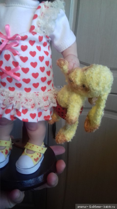 Стеклянные глазки. Авторская кукла Кондрашовой Ирины