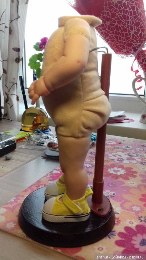 Стеклянные глазки. Авторская кукла Кондрашовой Ирины (фото 9)