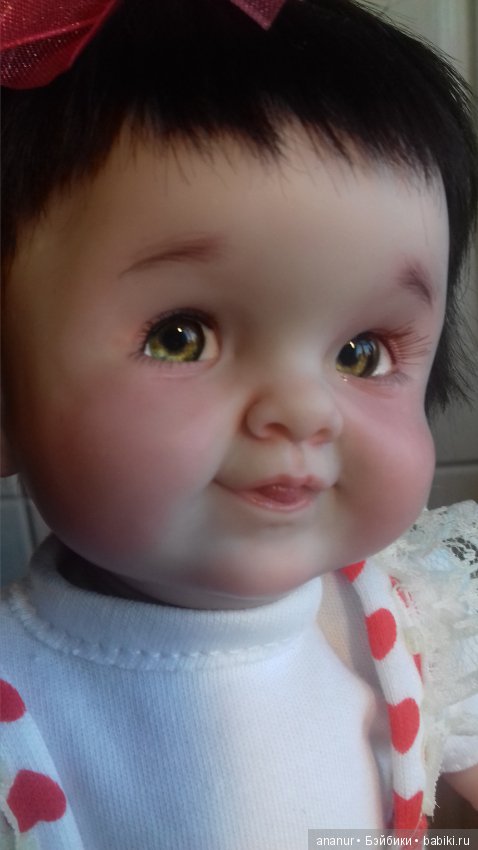 Стеклянные глазки. Авторская кукла Кондрашовой Ирины