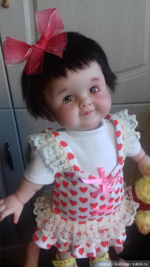 Стеклянные глазки. Авторская кукла Кондрашовой Ирины