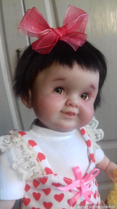 Стеклянные глазки. Авторская кукла Кондрашовой Ирины