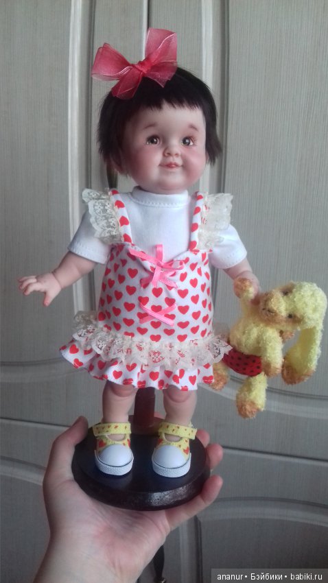 Стеклянные глазки. Авторская кукла Кондрашовой Ирины