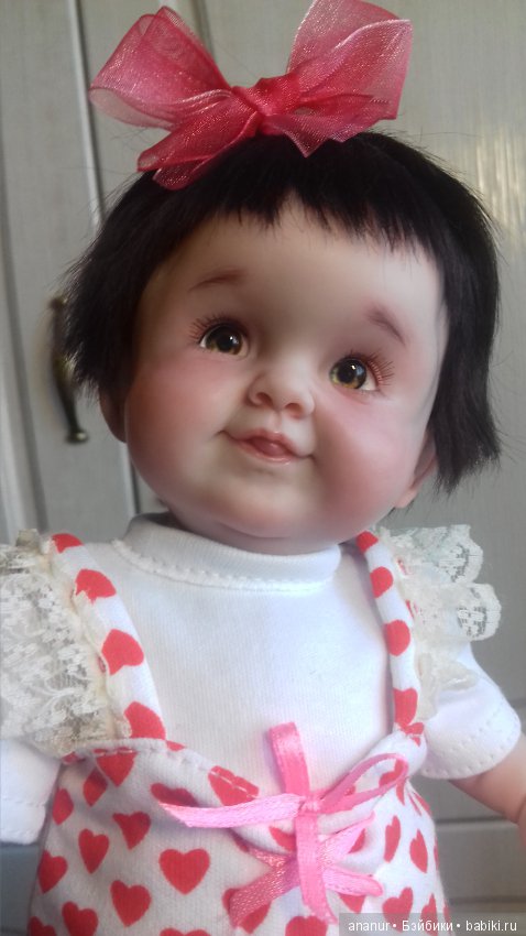 Стеклянные глазки. Авторская кукла Кондрашовой Ирины