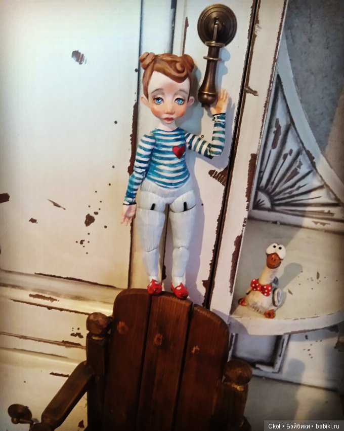 Знакомство. Авторские шарнирные куклы