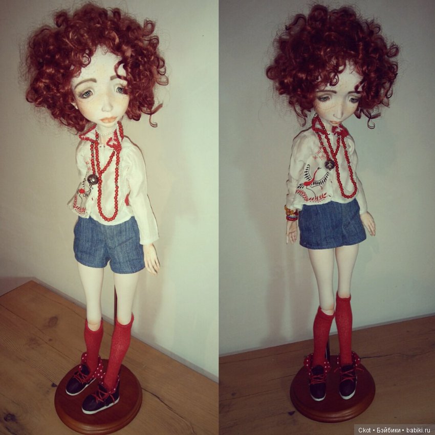 Знакомство. Авторские шарнирные куклы (фото 4)