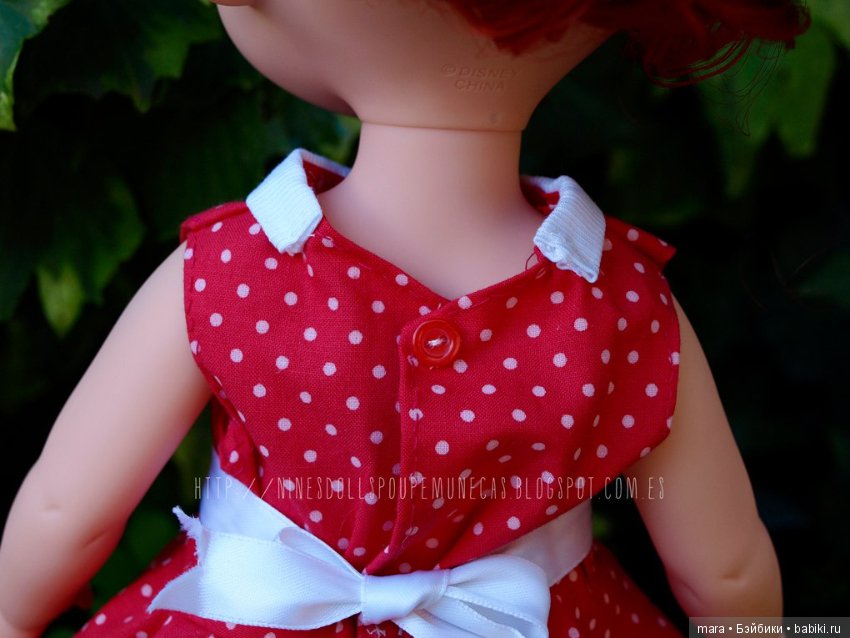 Выкройка платья для Дисней Аниматор (фото 3)