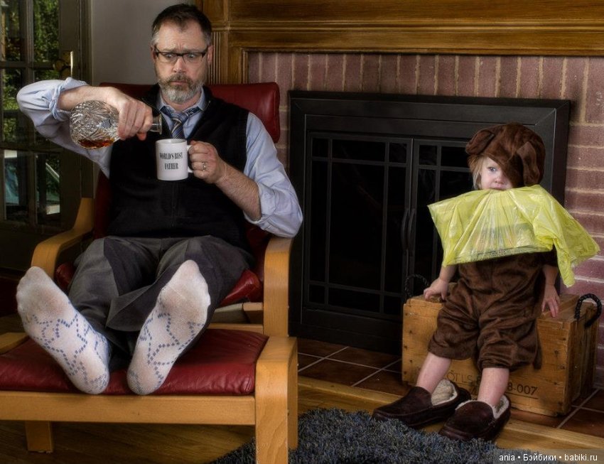 Лучший отец в мире - фотосессия от Dave Engledow