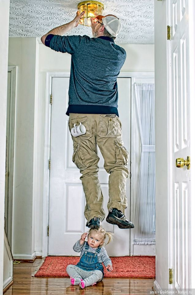 Лучший отец в мире - фотосессия от Dave Engledow