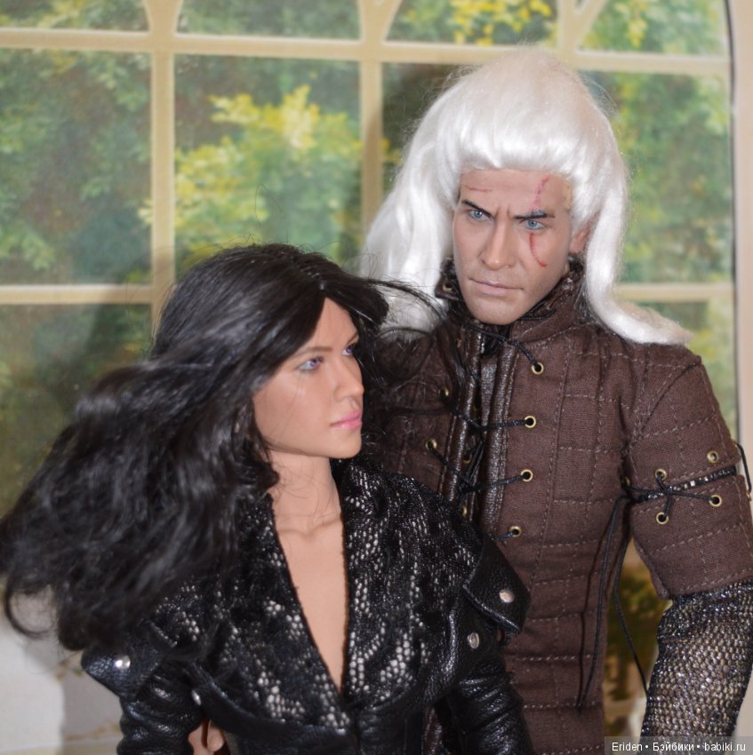 Геральт и Йеннифер — Авторские портретные куклы по фото: галерея работ (фото 5)