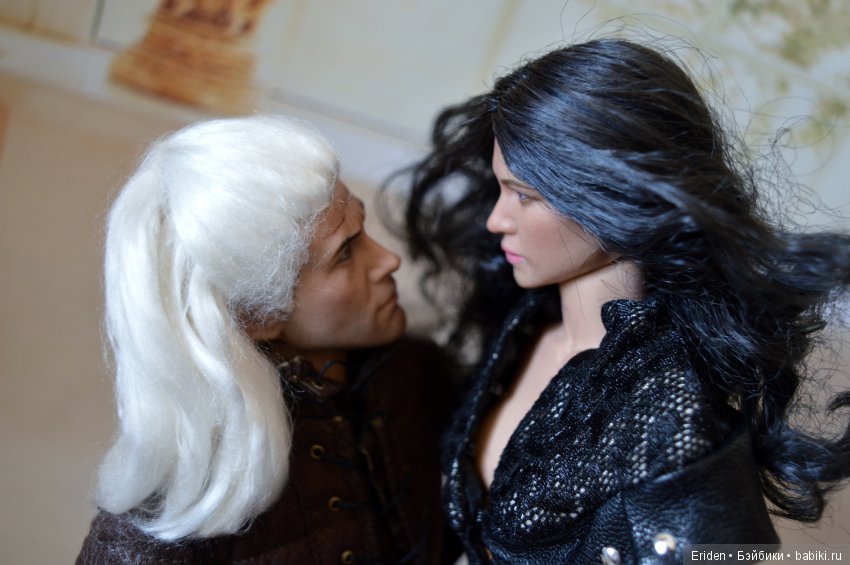 Геральт и Йеннифер — Авторские портретные куклы по фото: галерея работ