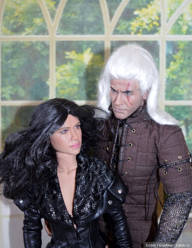 Геральт и Йеннифер — Авторские портретные куклы по фото: галерея работ (фото 8)