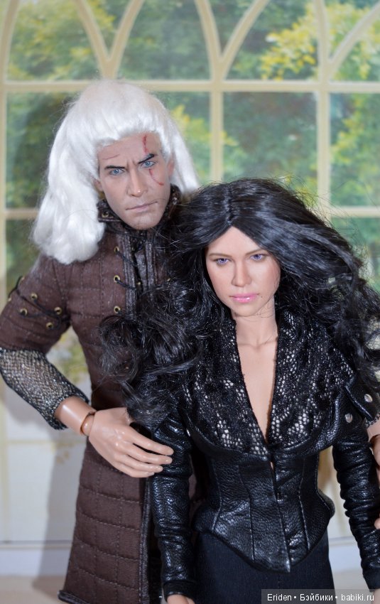 Геральт и Йеннифер — Авторские портретные куклы по фото: галерея работ (фото 4)