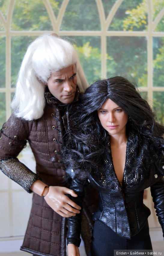 Геральт и Йеннифер — Авторские портретные куклы по фото: галерея работ