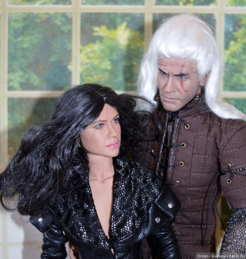 Геральт и Йеннифер — Авторские портретные куклы по фото: галерея работ (фото 7)