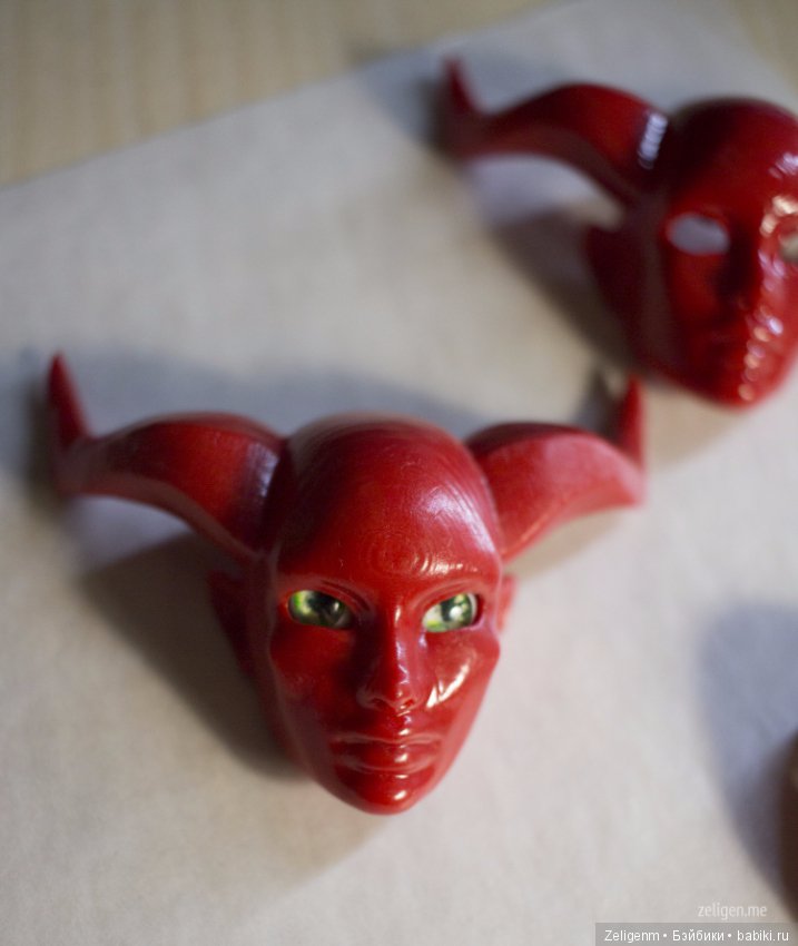 Магма. Тестовая сборка авторской шарнирной куклы