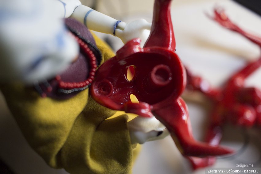 Магма. Тестовая сборка авторской шарнирной куклы