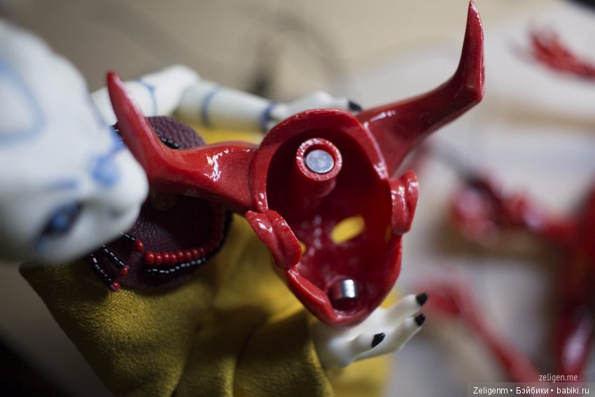 Магма. Тестовая сборка авторской шарнирной куклы