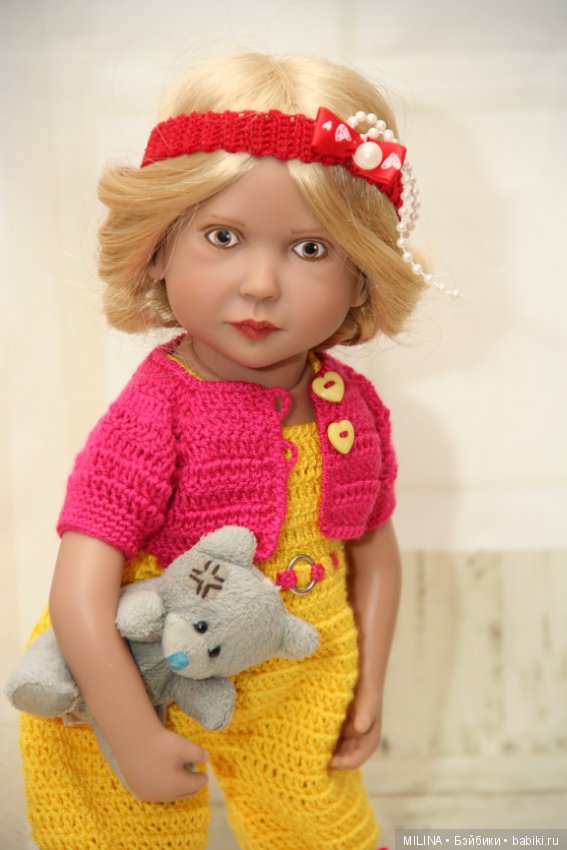 Весенние хотелочки. Игровая кукла от Zwergnase, 34 см (фото 6)