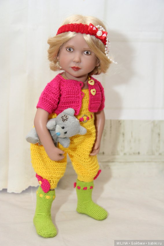Весенние хотелочки. Игровая кукла от Zwergnase, 34 см (фото 3)