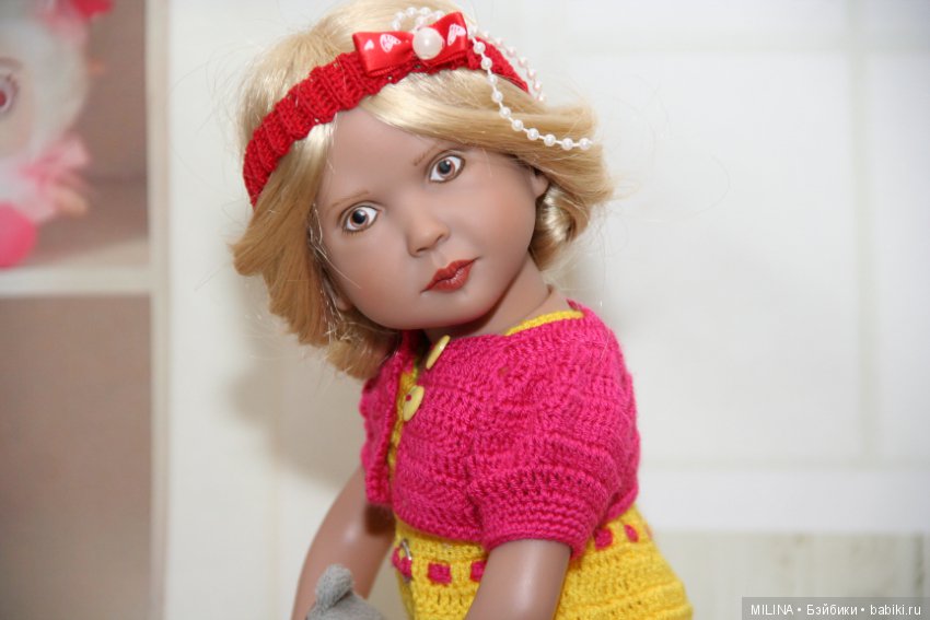 Весенние хотелочки. Игровая кукла от Zwergnase, 34 см