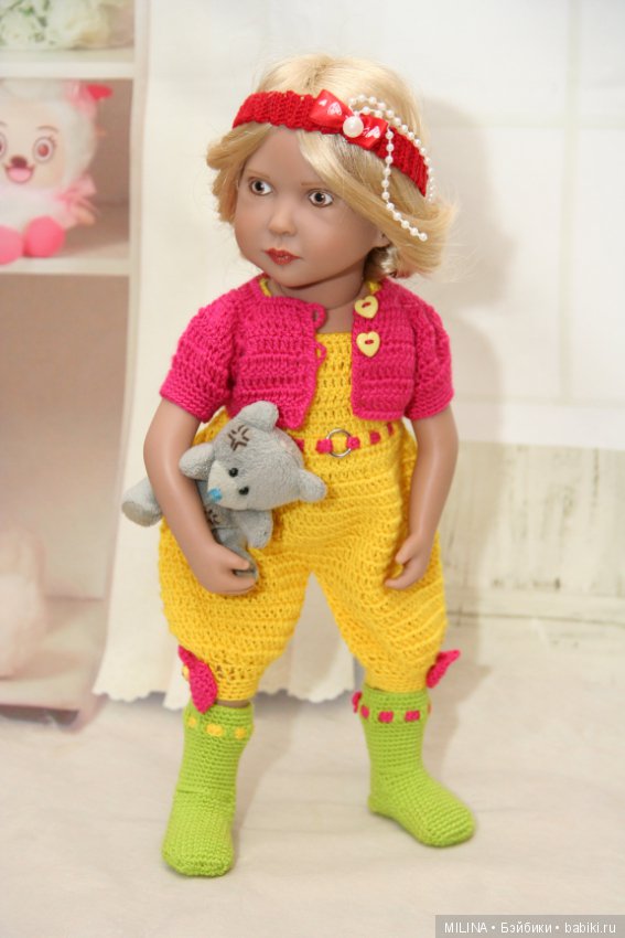Весенние хотелочки. Игровая кукла от Zwergnase, 34 см (фото 4)