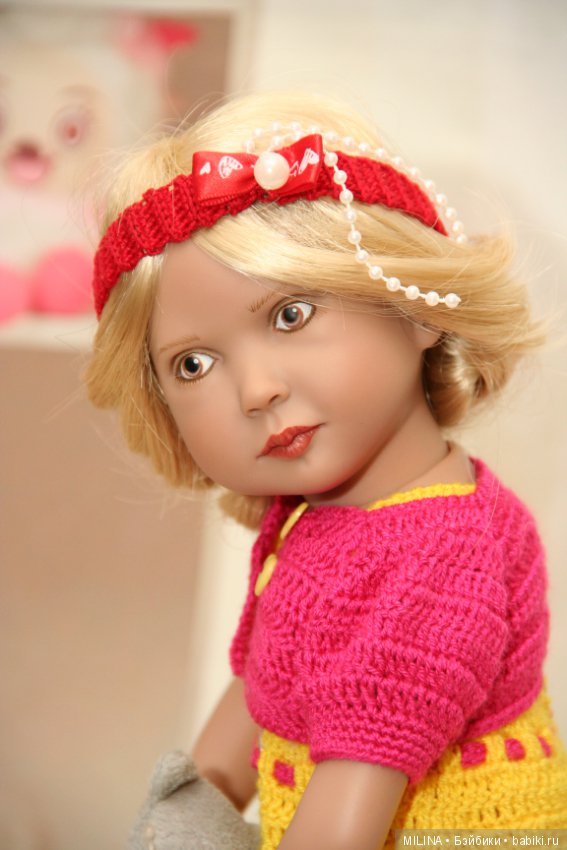 Весенние хотелочки. Игровая кукла от Zwergnase, 34 см