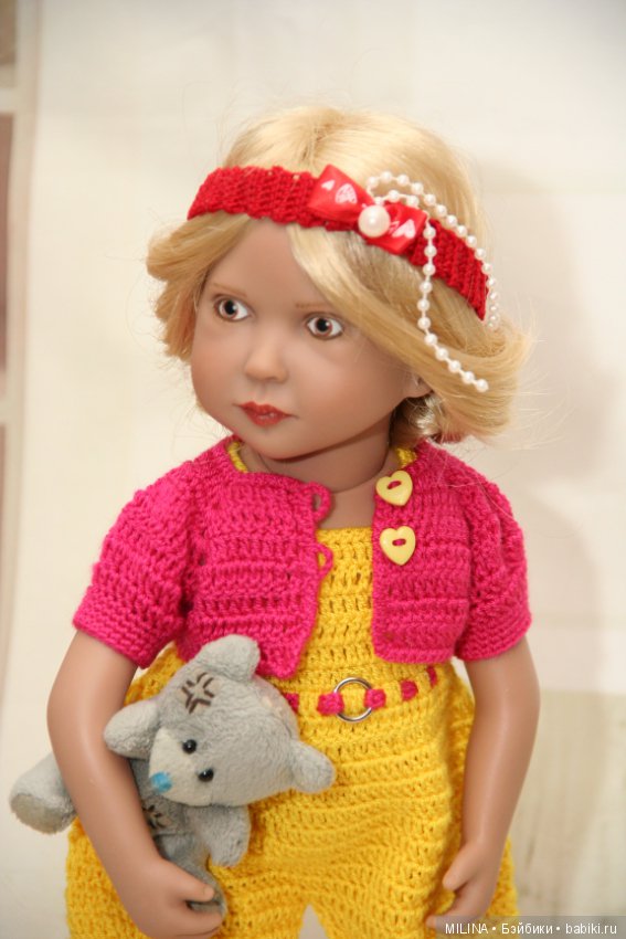 Весенние хотелочки. Игровая кукла от Zwergnase, 34 см (фото 5)