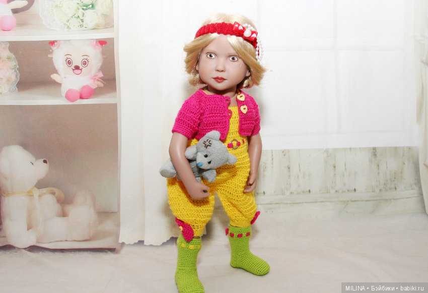 Весенние хотелочки. Игровая кукла от Zwergnase, 34 см (фото 2)