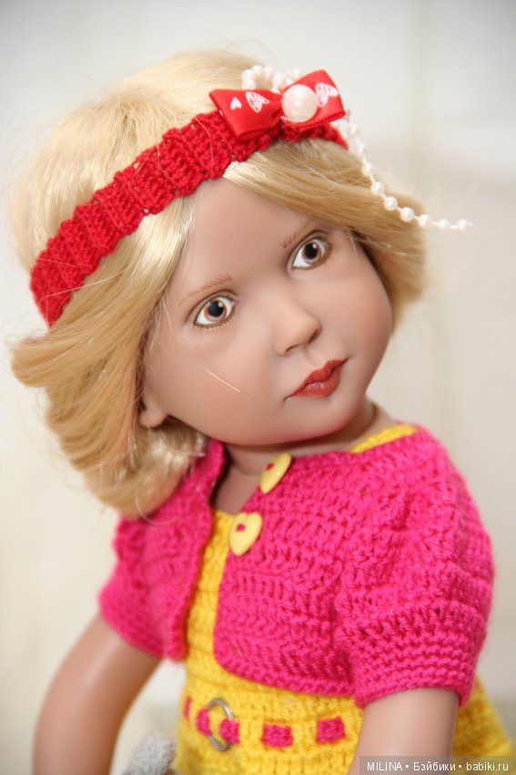 Весенние хотелочки. Игровая кукла от Zwergnase, 34 см