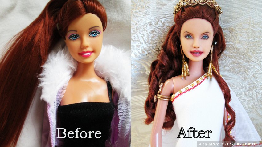 Олимпиада - OOAK Barbie — ООАК и кастом Барби (Barbie): репейнт (фото 6)