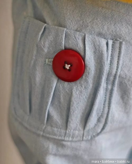 Карманы на детской и кукольной одежде
