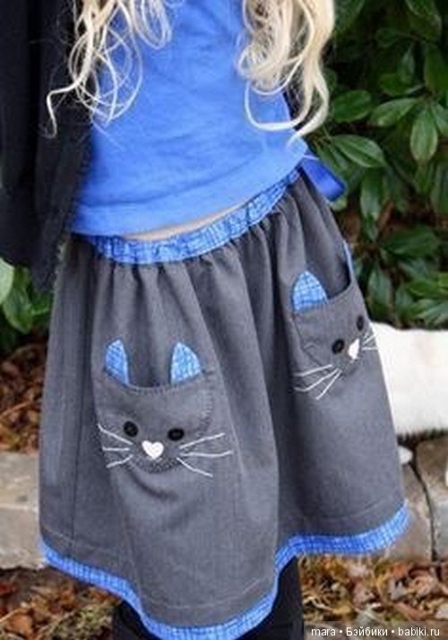 Карманы на детской и кукольной одежде