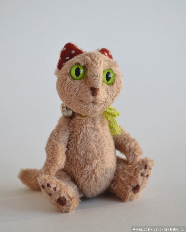 Весенний котик. Игрушка ручной работы (фото 3)