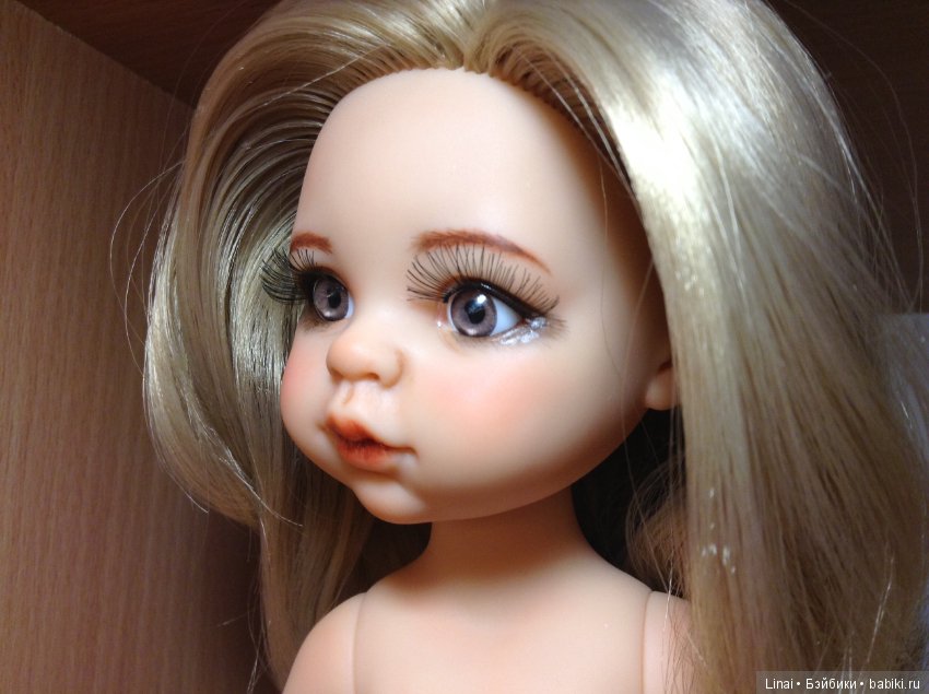 Невесеннее настроение или немного о мейк ап для куклы