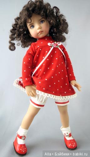 Выкройка платья для куклы Dianna Effner (фото 3)