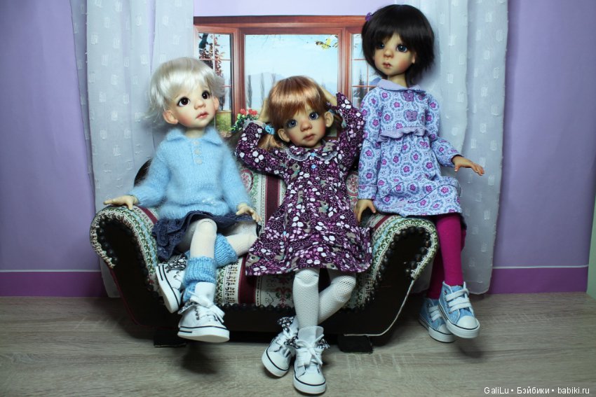 Обживаем новый диванчик — Куклы Kaye Wiggs (Кайе Виггс): авторские BJD (БЖД) (фото 7)