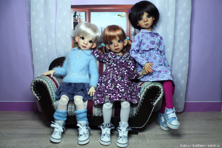 Обживаем новый диванчик — Куклы Kaye Wiggs (Кайе Виггс): авторские BJD (БЖД) (фото 6)