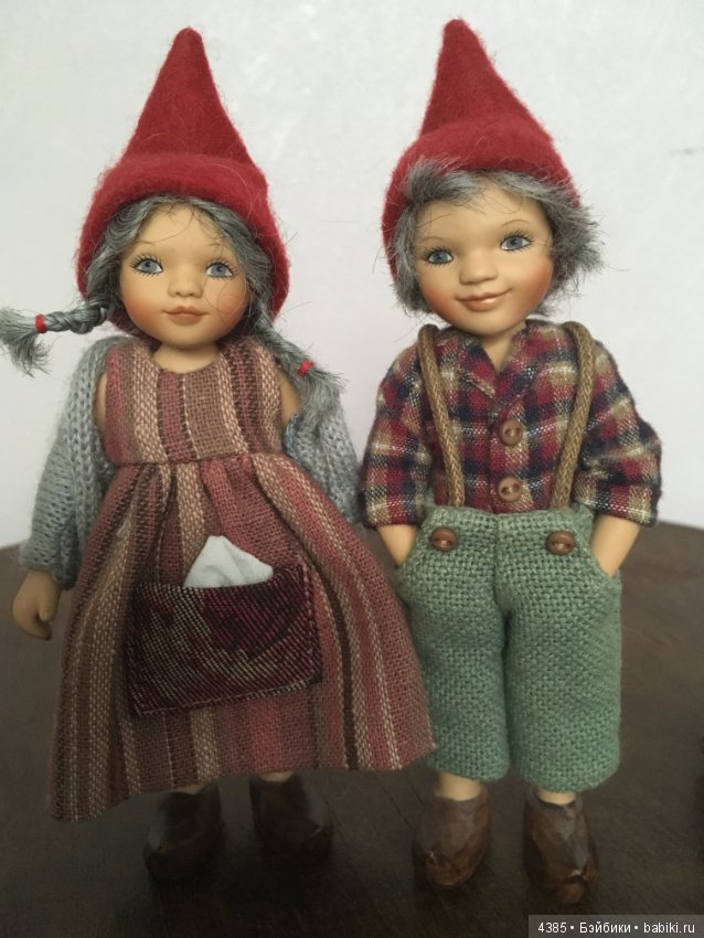 Живут у меня гномы — Куклы Birgitte Frigast (Фригаст): фарфоровые эльфы (фото 7)