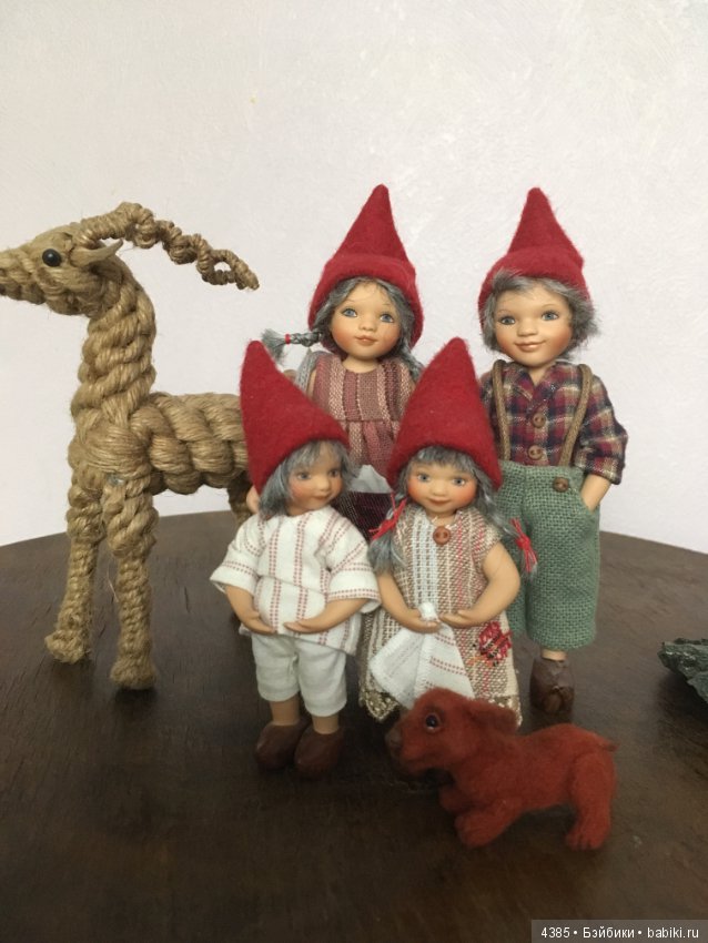 Живут у меня гномы — Куклы Birgitte Frigast (Фригаст): фарфоровые эльфы (фото 8)