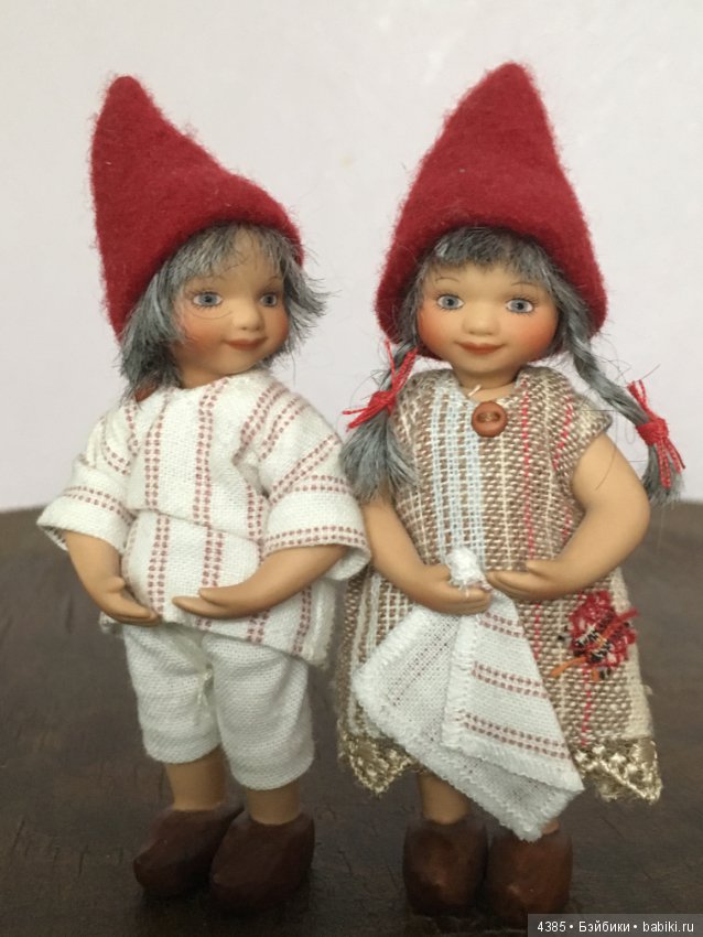 Живут у меня гномы — Куклы Birgitte Frigast (Фригаст): фарфоровые эльфы (фото 9)