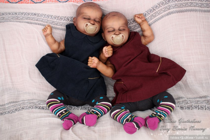 Камилла и Рози. Близняшки куклы реборн из молда Kami-Rose