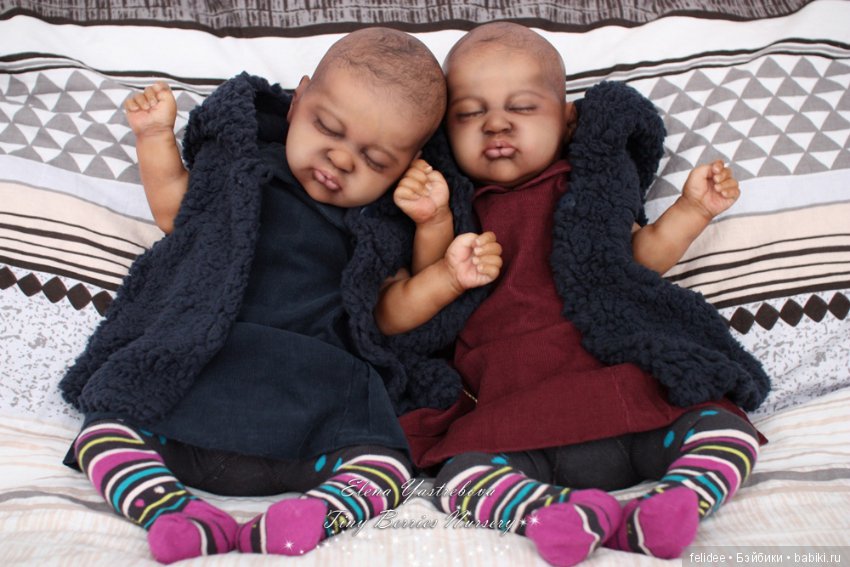 Камилла и Рози. Близняшки куклы реборн из молда Kami-Rose