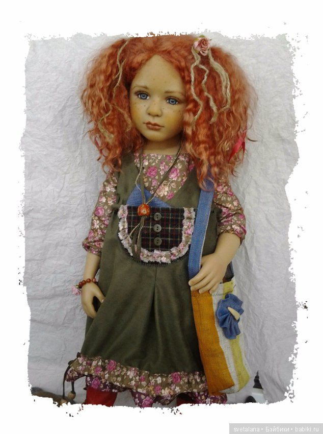 Кортни. Девочка-весна. ООАК куклы Courtney Golden Keepsake Company